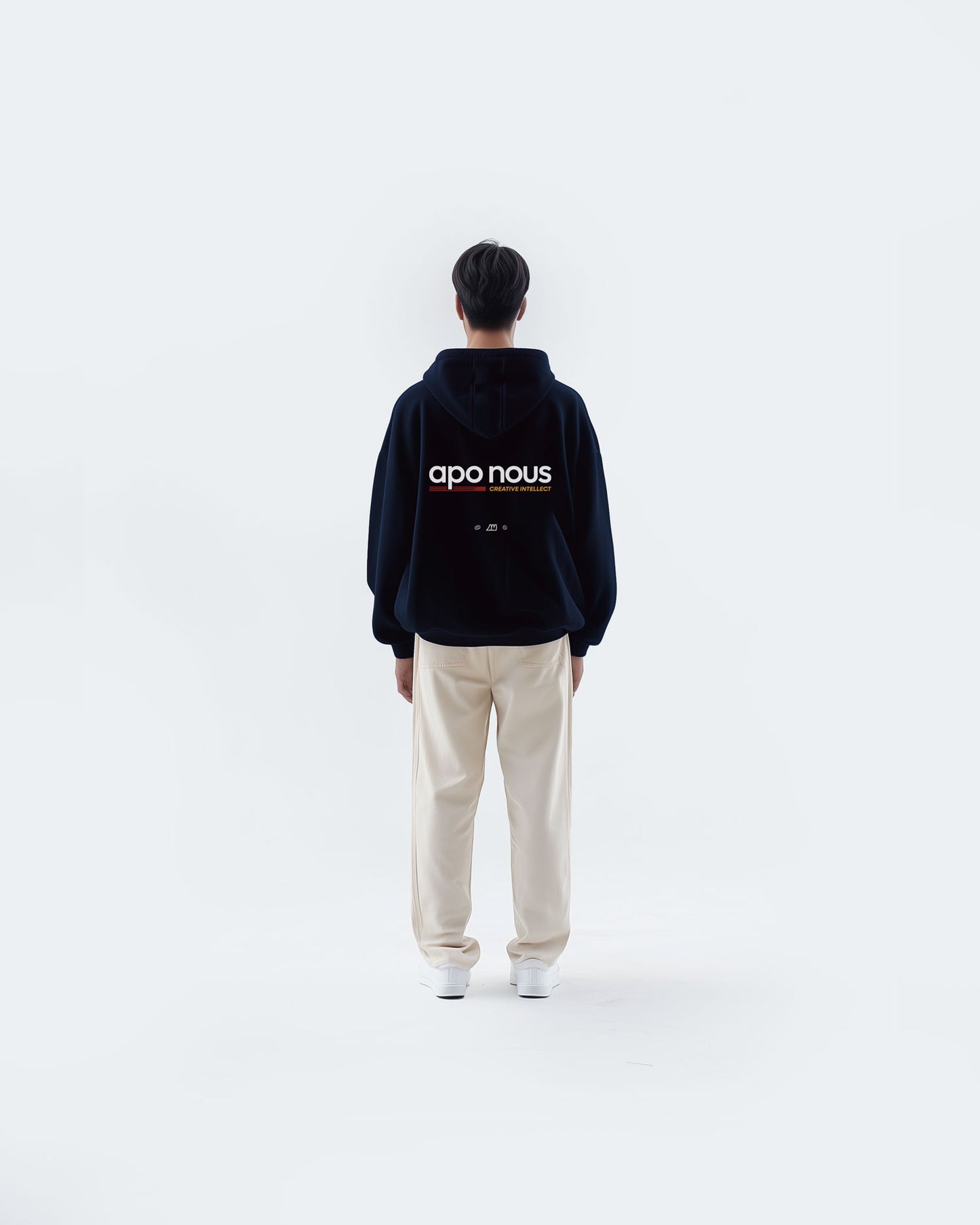 APO NOUS CI - HOODIE NAVY