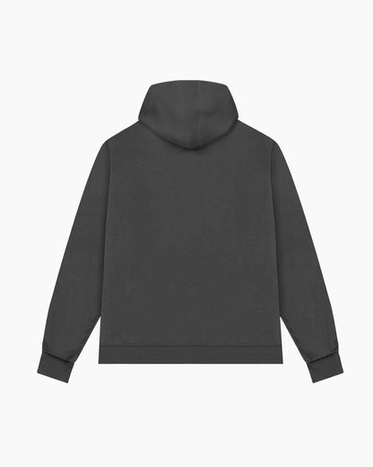 ESSENTIAL - HOODIE DARK GREY