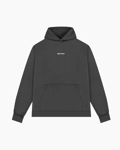 ESSENTIAL - HOODIE DARK GREY