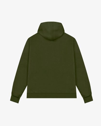 ESSENTIAL - HOODIE MOSS GREEN