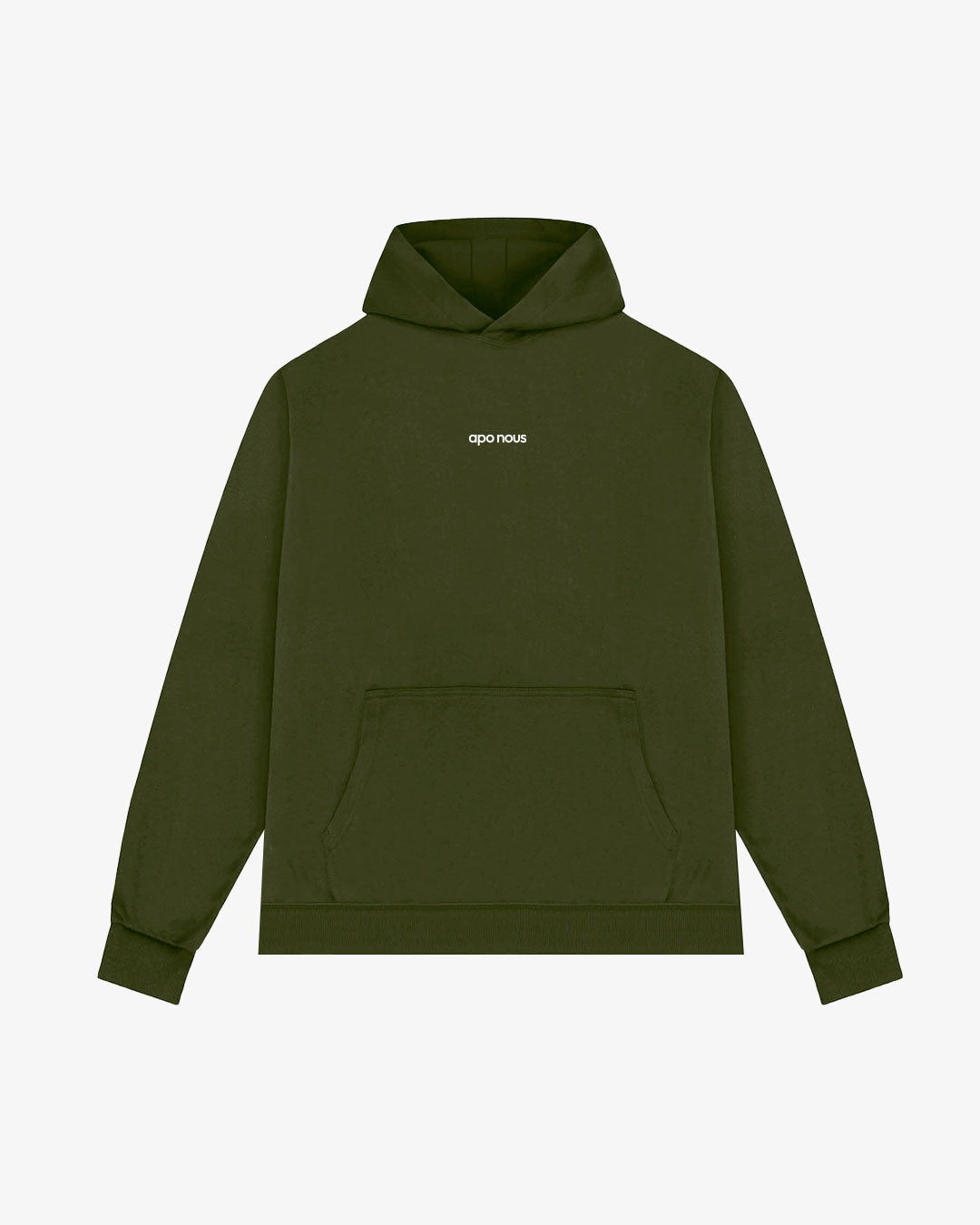 ESSENTIAL - HOODIE MOSS GREEN