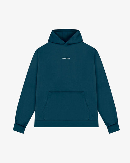 ESSENTIAL - HOODIE OCEAN BLUE